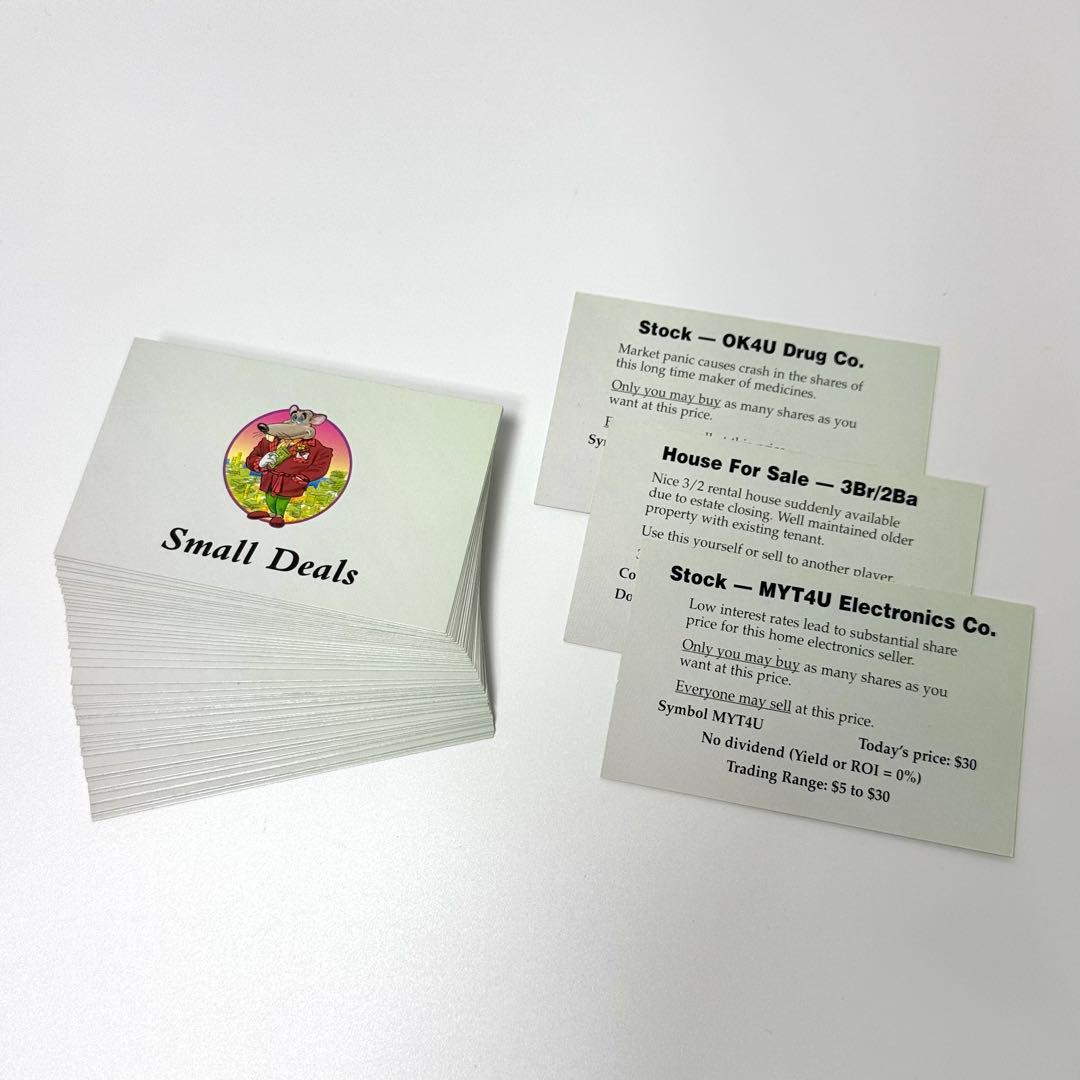 金持ち父さんキャッシュフロー101ボードゲーム 英語版 説明書日本語訳あり