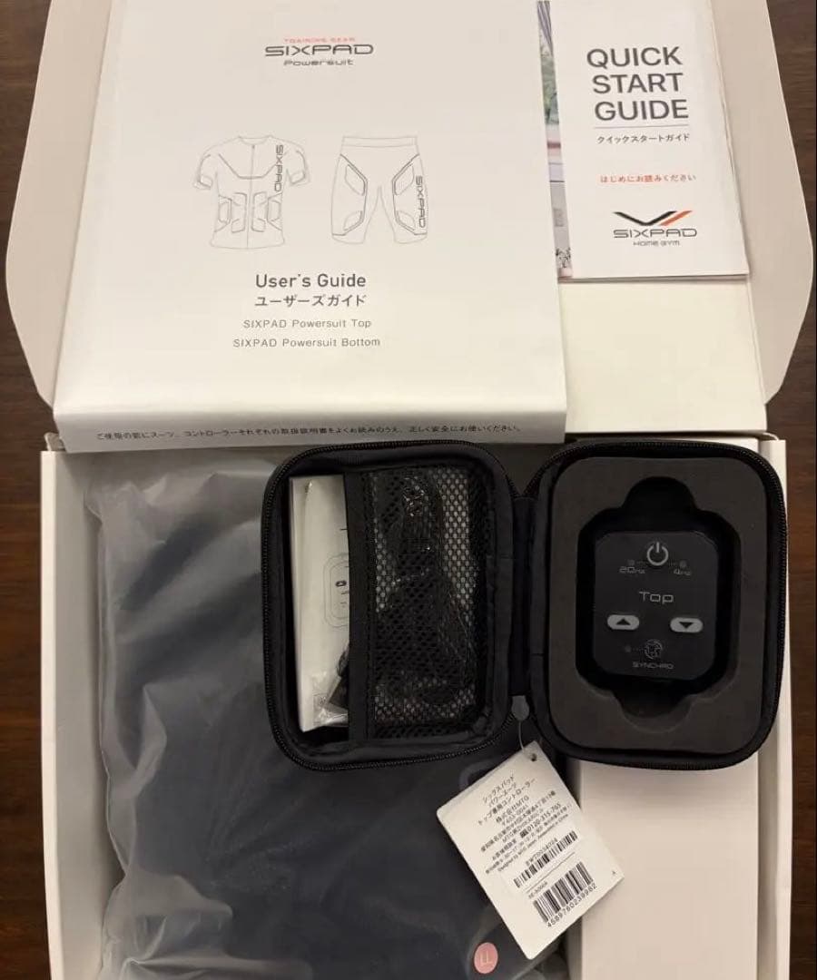【未使用】SIXPAD Powersuit Top LLサイズ　コントローラー付