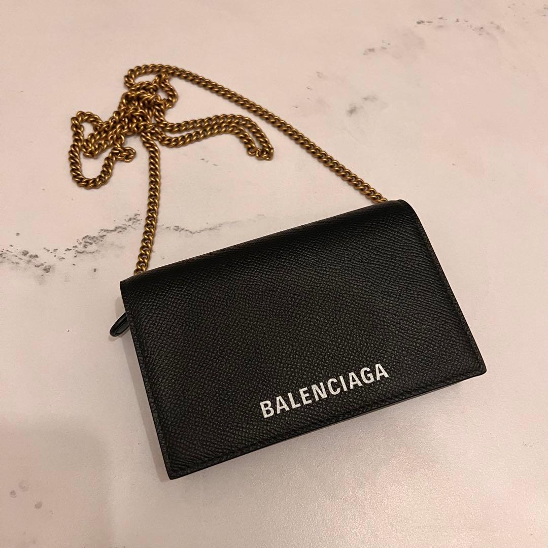 BALENCIAGA チェーンウォレット 未使用品 美品