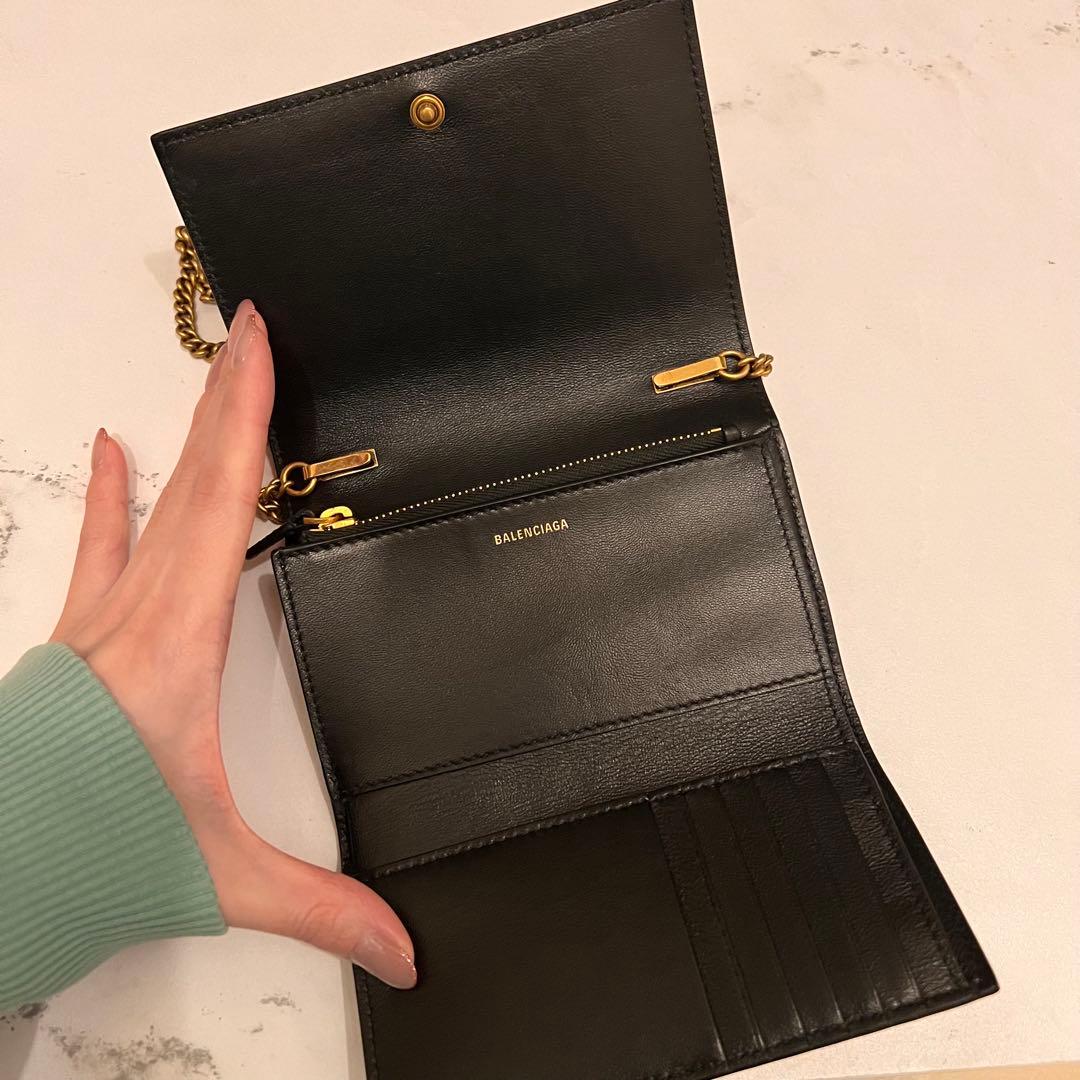 BALENCIAGA チェーンウォレット 未使用品 美品