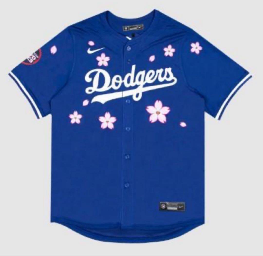 NIKE 村上隆 コラボMLB ドジャース 大谷翔平 東京シリーズユニフォームL