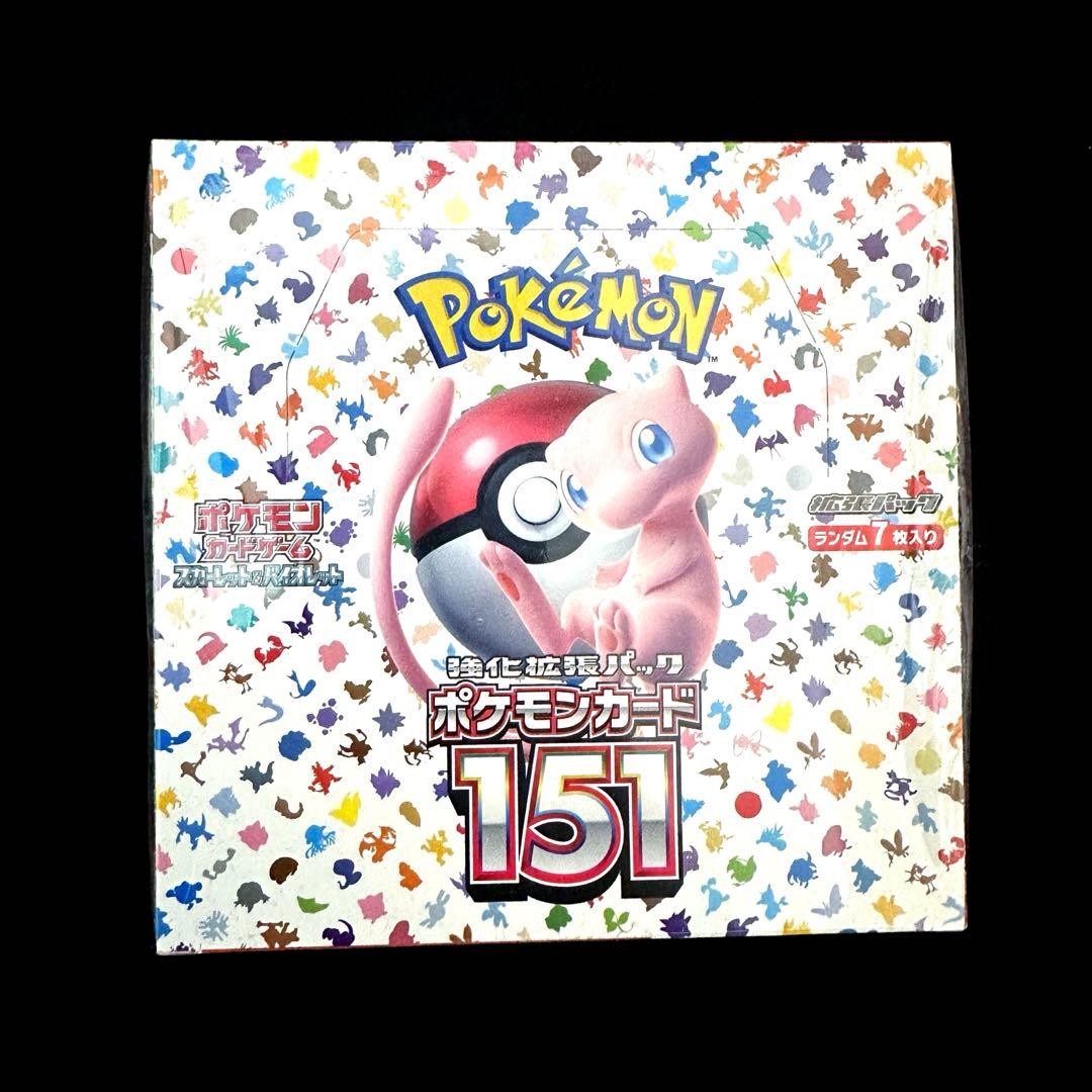 ポケモンカード151 未開封シュリンク付き １BOX
