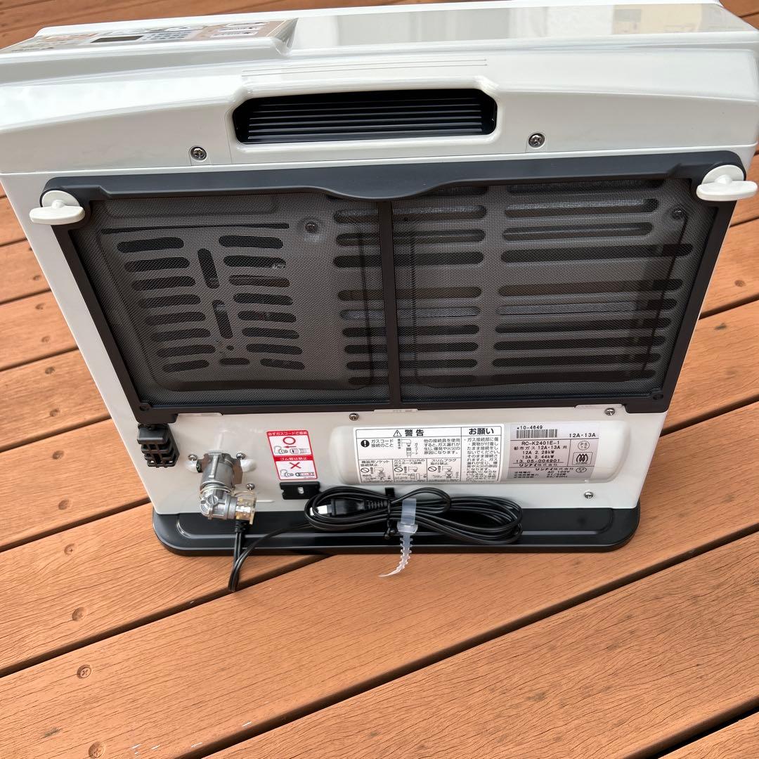 s*t様 ガスファンヒーター リンナイ 未使用　高さ38×幅40×奥行18　都市