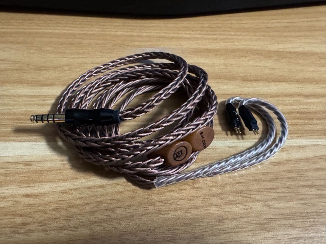 PW Audio IEMケーブル（2pin／4.4mm／銅線）