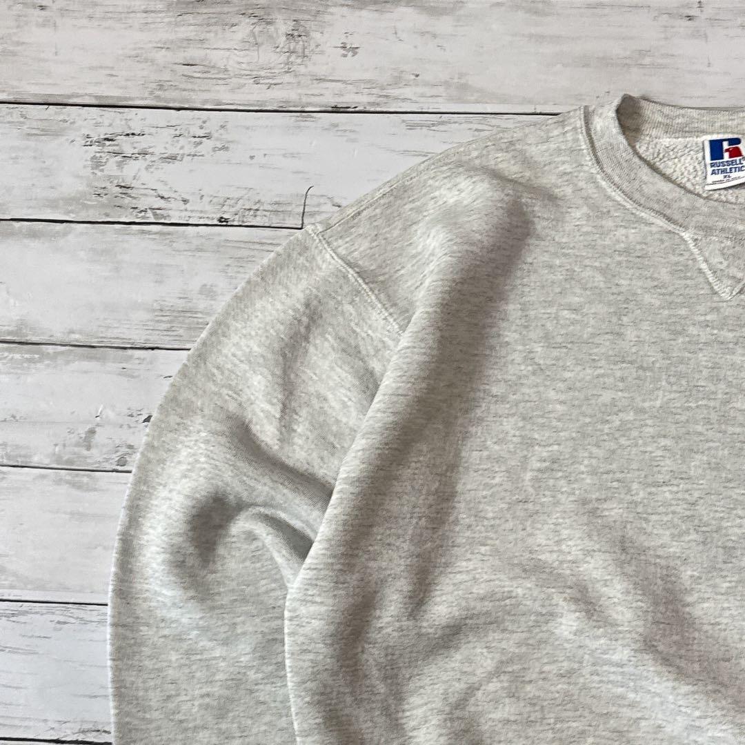 4*o様 RUSSELL ATHLETIC 無地 スウェット グレー XL US
