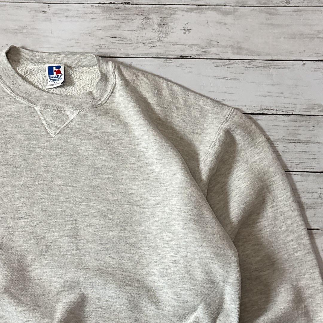 4*o様 RUSSELL ATHLETIC 無地 スウェット グレー XL US