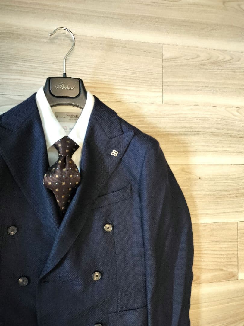 TAGLIATORE 46 モンテカルロ 極美品 ネイビー ダブル ジャケット