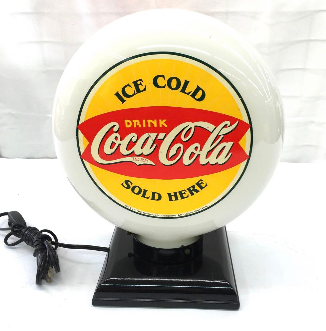【 Coca-Cola 】 ヴィンテージ ガソライト ガスポンプランプ　雑貨