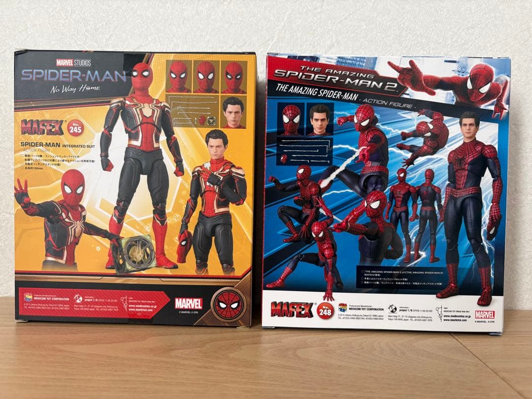 MAFEX スパイダーマン 2点セット　新品未開封