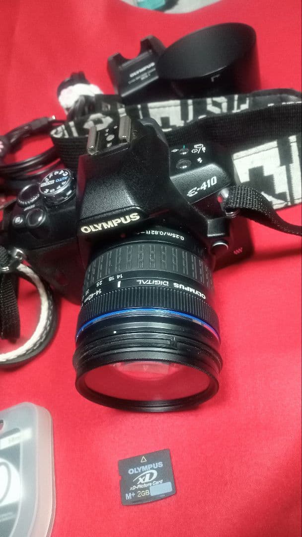 オリンパス　OLYMPUS　E-410 デジタル一眼レフ　付属品色々セット♪