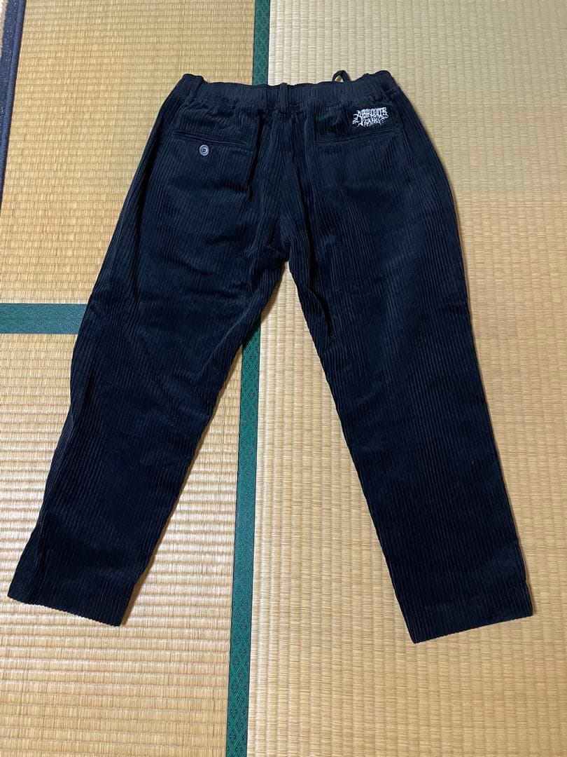 APHRODITEGANG BUDSPOOL コーデュロイ パンツ ブラックM