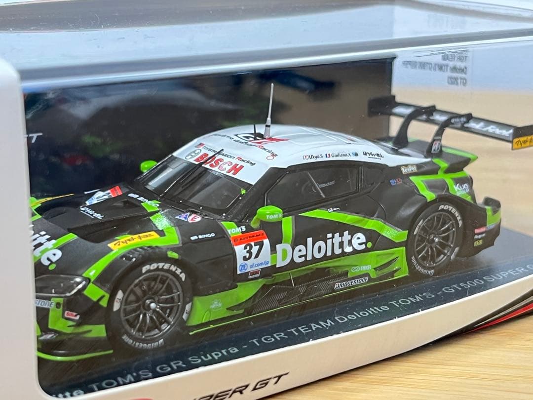 Spark 1/43 トヨタGRスープラDeloitte GR Supra