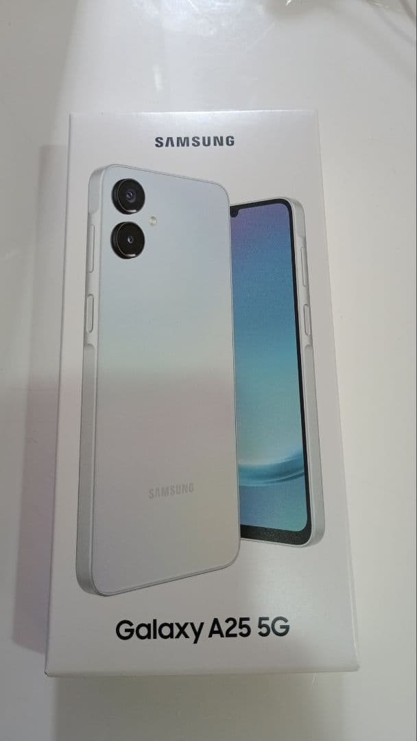新品未使用未開封　galaxy A25 5G ライトブルー 楽天