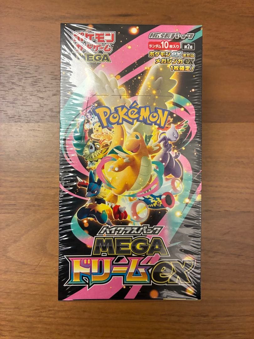 ポケカ MEGA ドリームex 1BOX シュリンクあり
