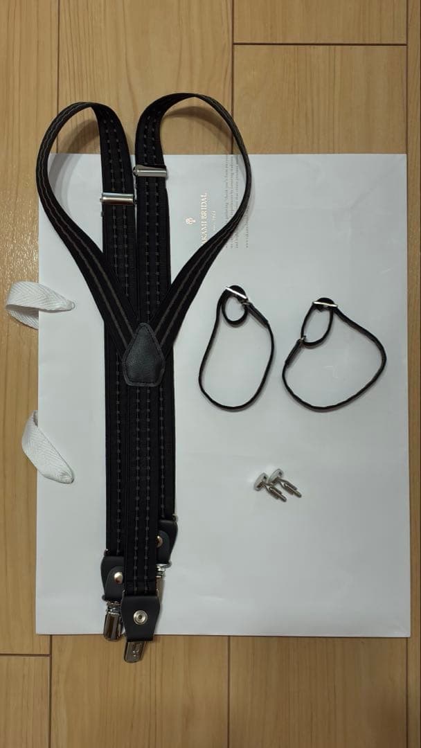 新郎小物セット4点&フォーマルシャツ（Mサイズ）セット　結婚式　タカミブライダル