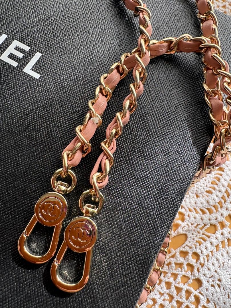 CHANEL ピンクツイード　リュック　ノベルティ