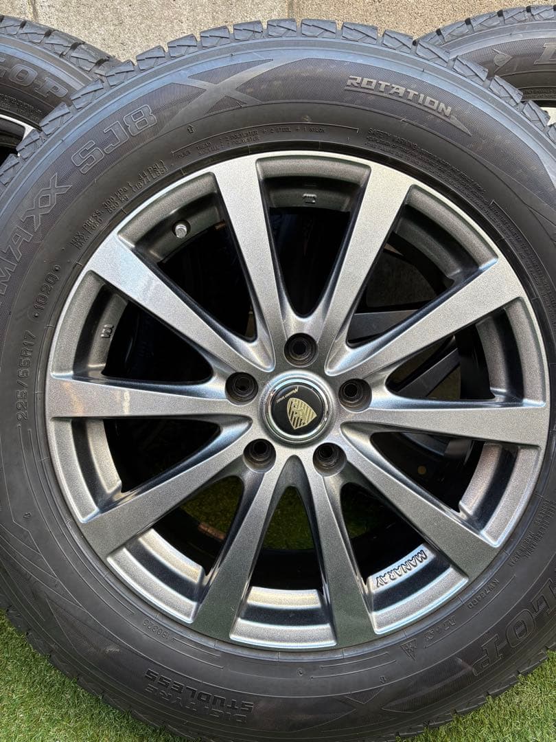 ダンロップ 17インチ タイヤ・ホイールセット