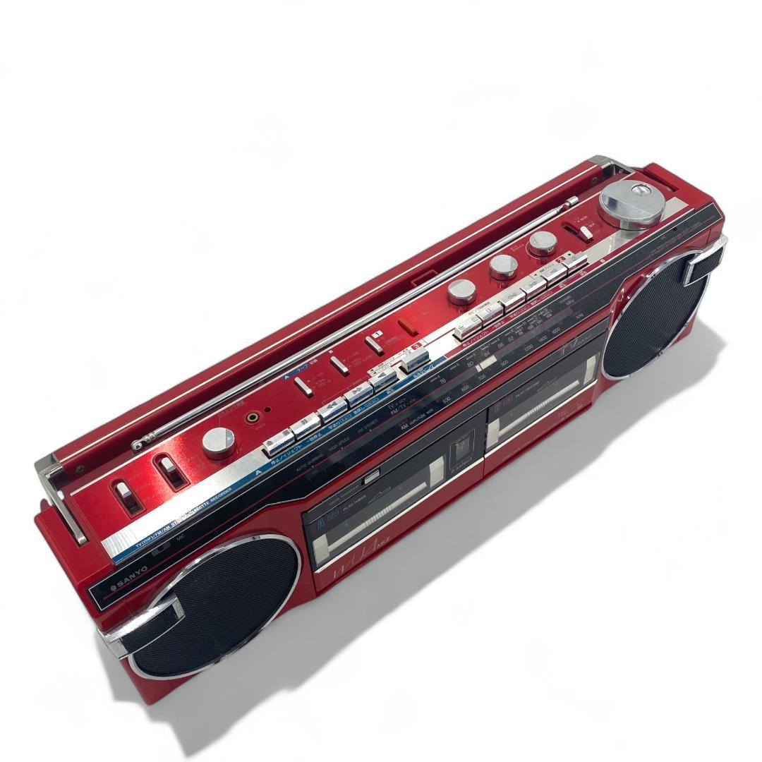 【SANYO】レトロラジカセ ダブルU4 MR-WU4MKII【動作確認済】