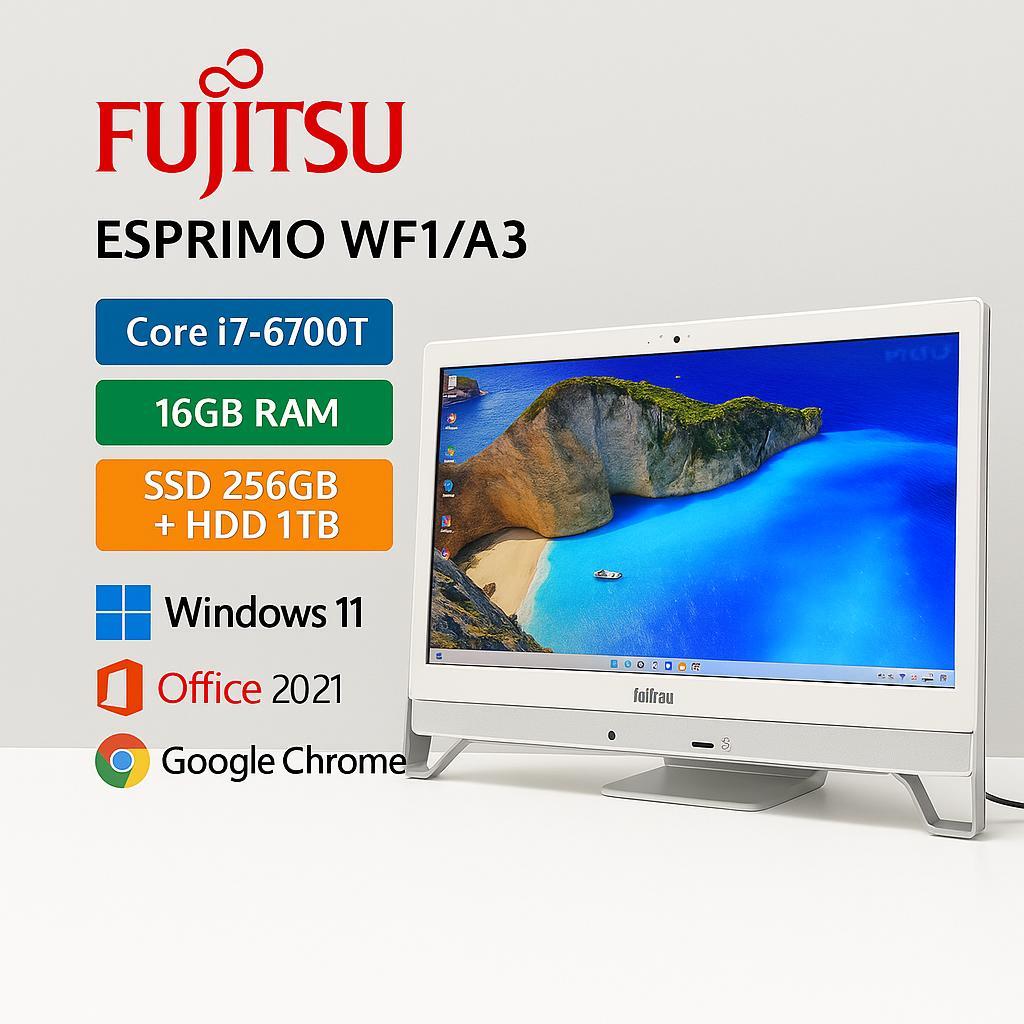 富士通 一体型 WF1/A3 i7-6700T 16gb 256gb+1TB