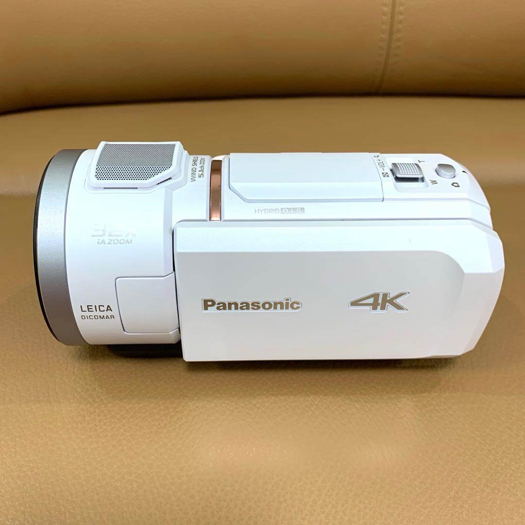 【新品同様】パナソニック HC-VX1M ホワイト デジタル 4Kビデオカメラ