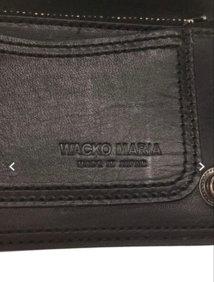 WACKO MARIA ポーター　ウォレットブラック