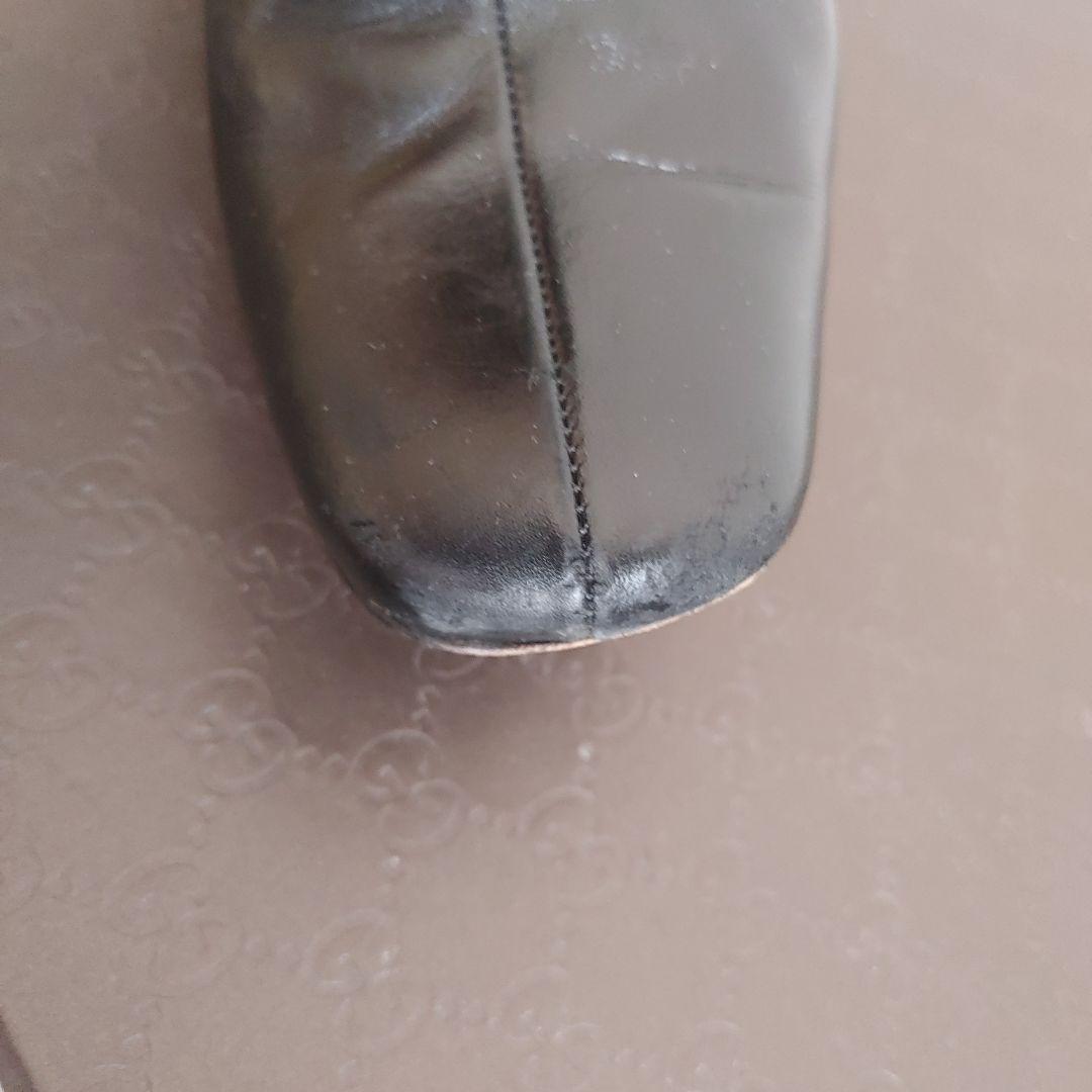 ☆2日間限定セール　元値18500円☆GUCCI　黒レザー ブーツ