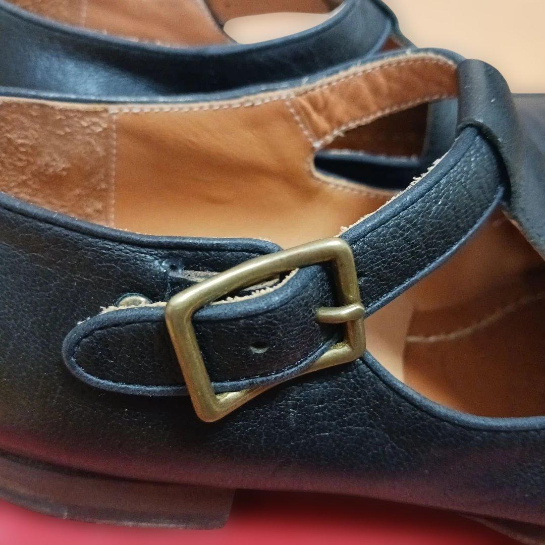 R.U. レザーシューズ　Tストラップ　アール・ユー　Lada（ラダ）