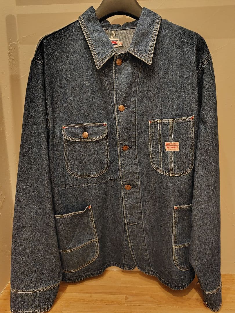 BIG MAC デニムカバーオール サイズ38