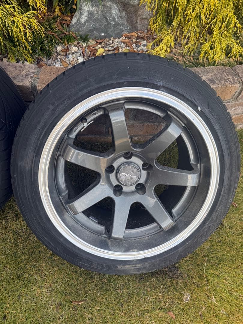 た*そ様 「引き取り限定」オリジン 17インチ 114.3 9.5J ＋15 5