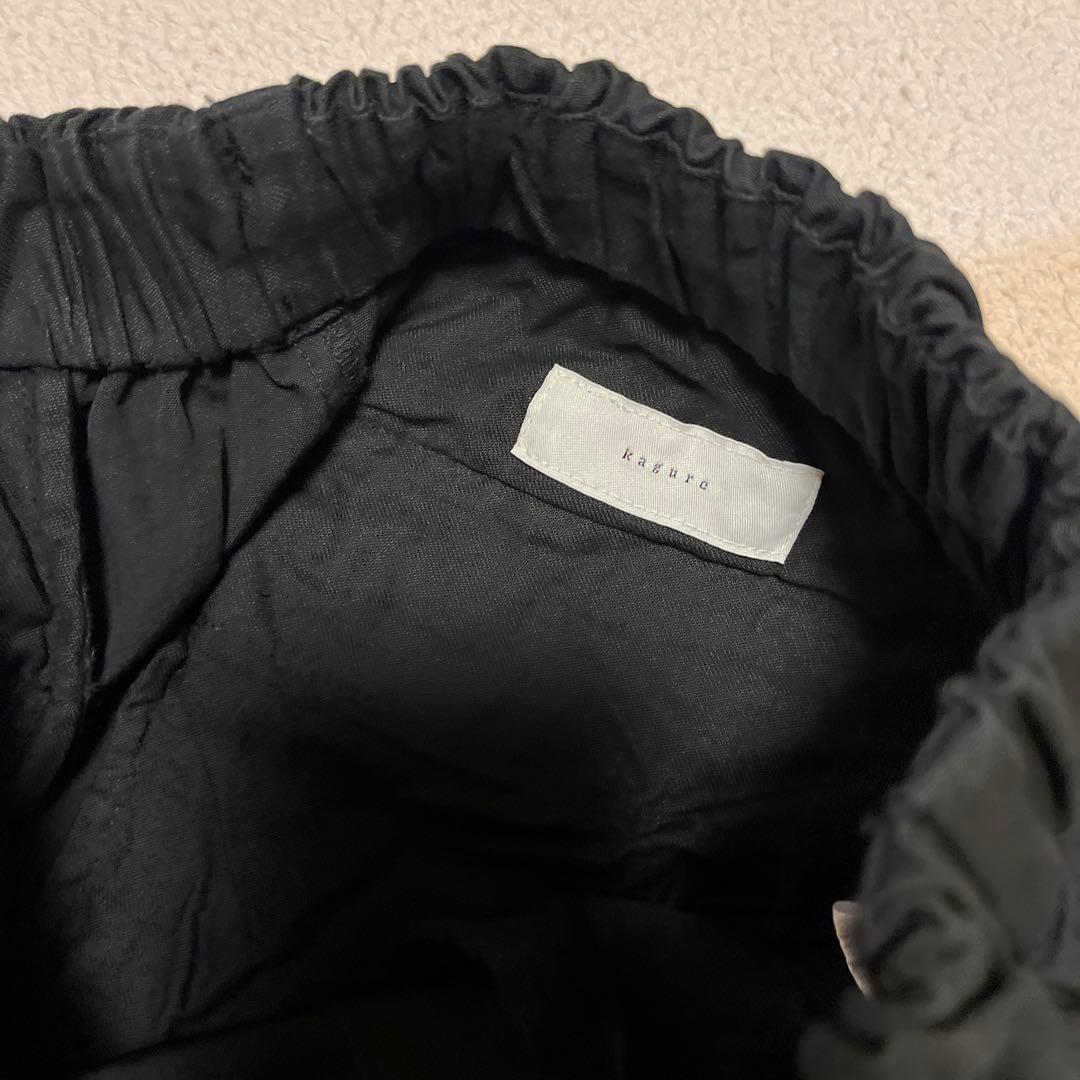 新品未使用かぐれコットンクロップドパンツ