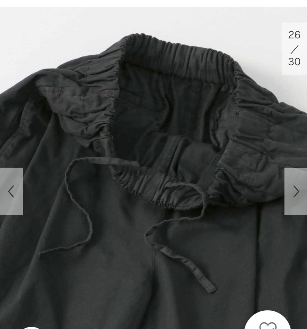 新品未使用かぐれコットンクロップドパンツ