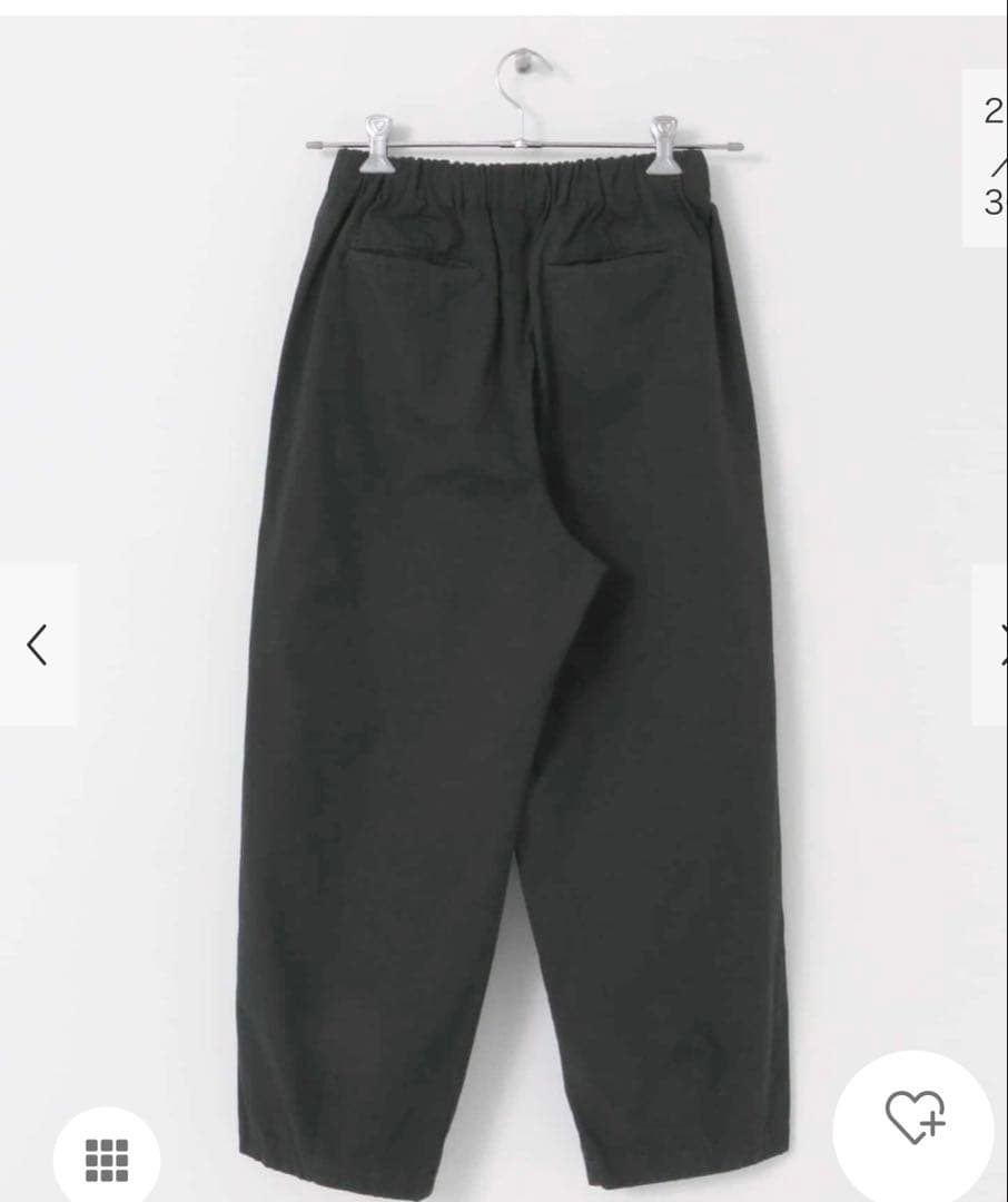 新品未使用かぐれコットンクロップドパンツ