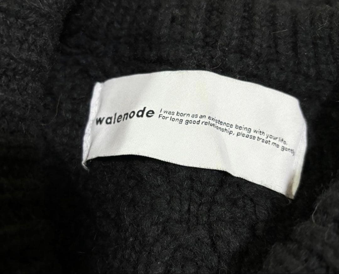 walenode ウェルノード　カシミヤウールニットベスト wagamama別注