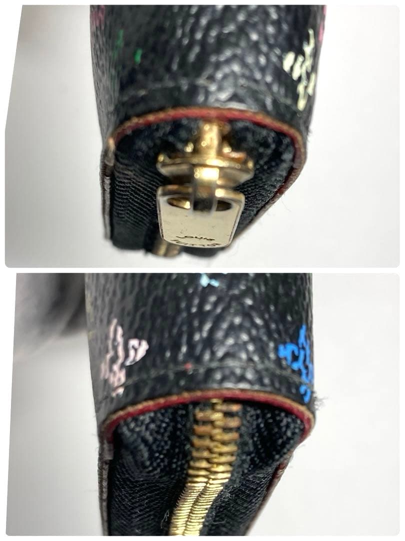 ルイヴィトン　モノグラム　マルチカラー　ジッピーパース　ケース　箱付