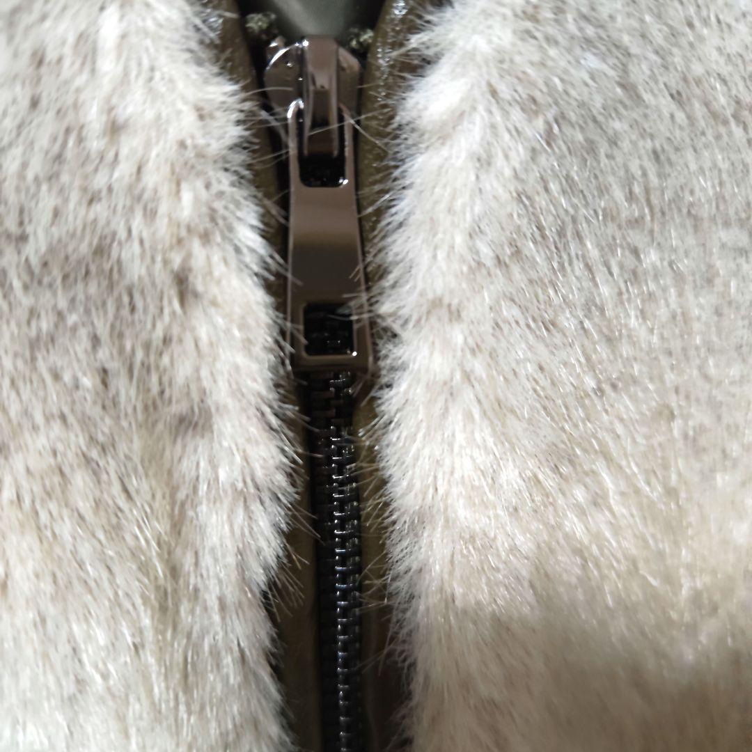 RISLEY リズレー　Vネックファーブルゾン