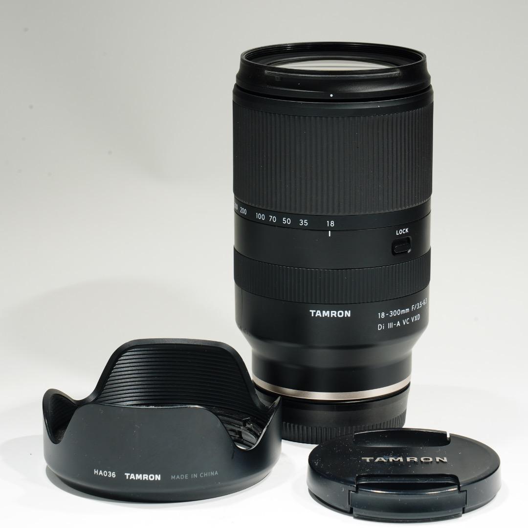 美品 Tamron 18-300mm VC VXD 高倍率ズーム ソニーE用
