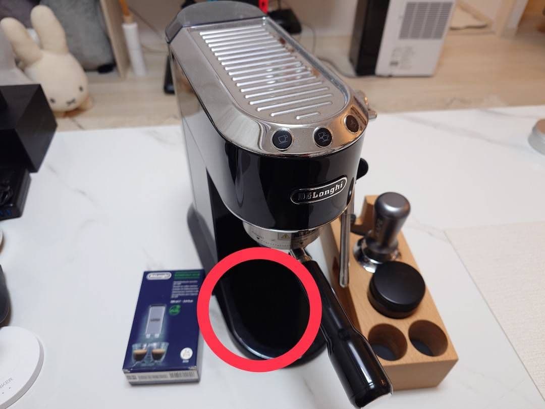 デロンギ エスプレッソマシン デディカ WDTツール付