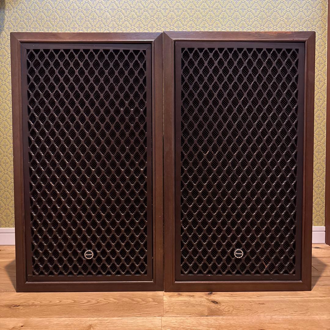 ジャンク品 SANSUI SP-100 3WAYスピーカー 昭和レトロ
