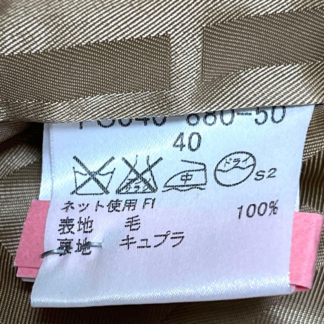 BURBERRY LONDON　コート　ジャケット　40 ショートコート　ウール