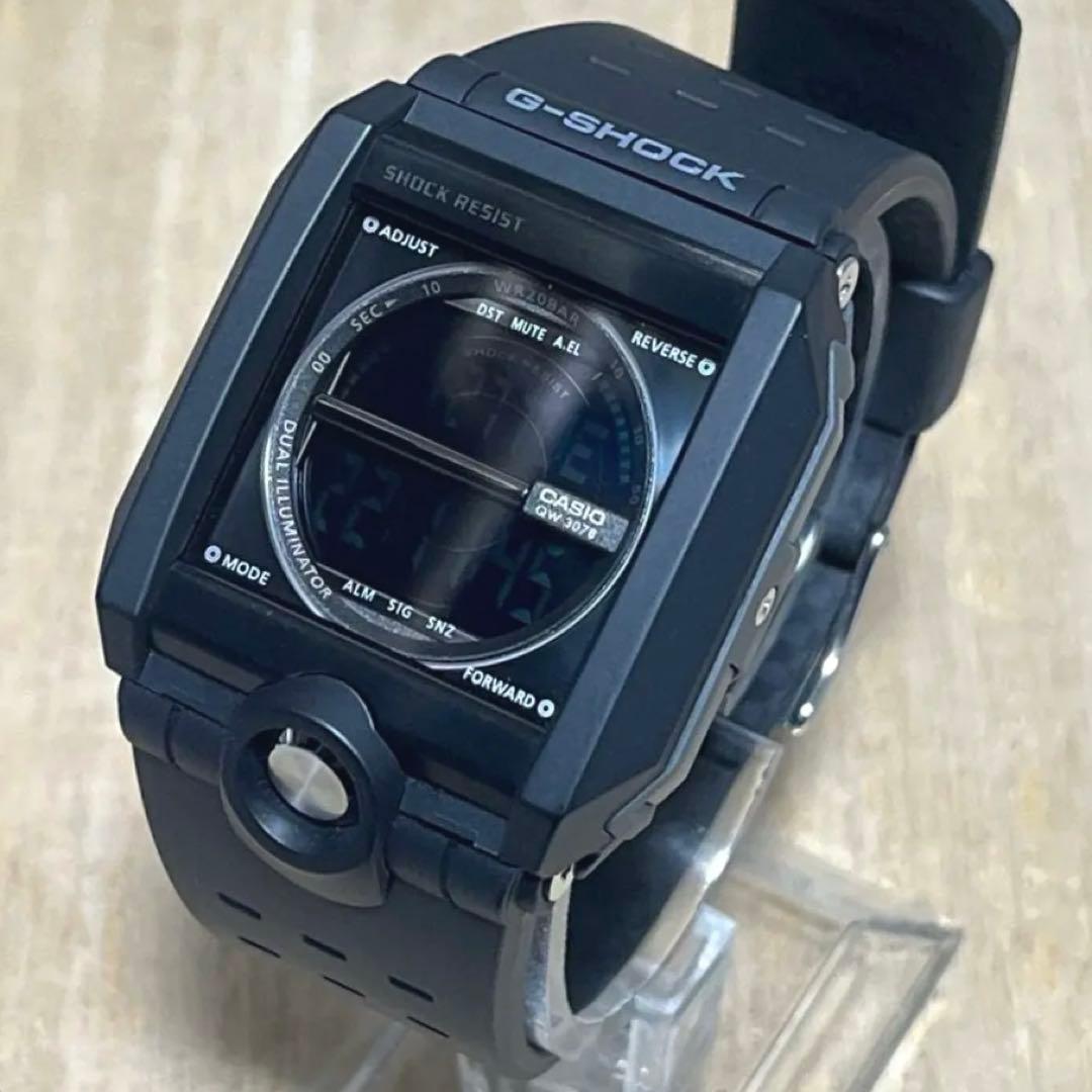 【極美品】G-SHOCK G-8100 マットブラック デュアルイルミネーター