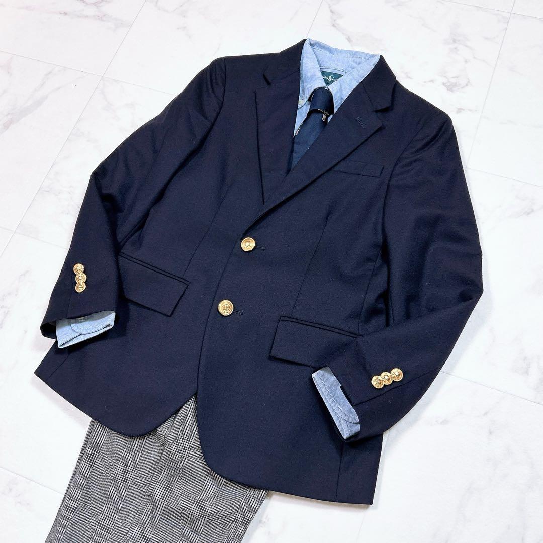 【極美品】ラルフローレン　キッズスーツ(150) ポロベア