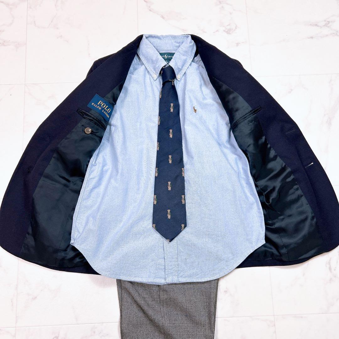 【極美品】ラルフローレン　キッズスーツ(150) ポロベア