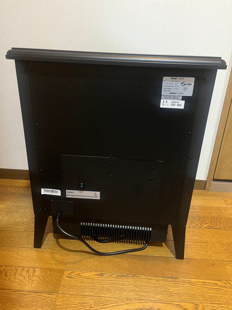 【美品】ディンプレックス ルシアⅢ LUCIII12J 電気暖炉型ファンヒーター