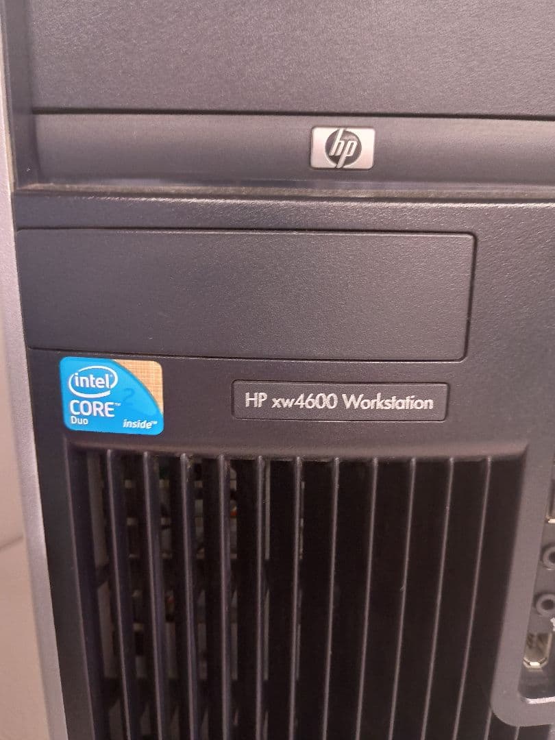 ワークステーション HP Workstation xw4600 Windows XP