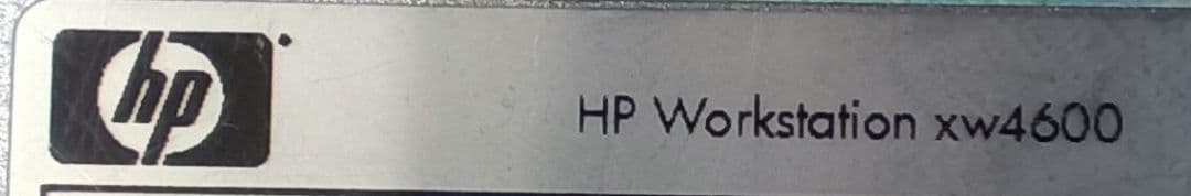 ワークステーション HP Workstation xw4600 Windows XP
