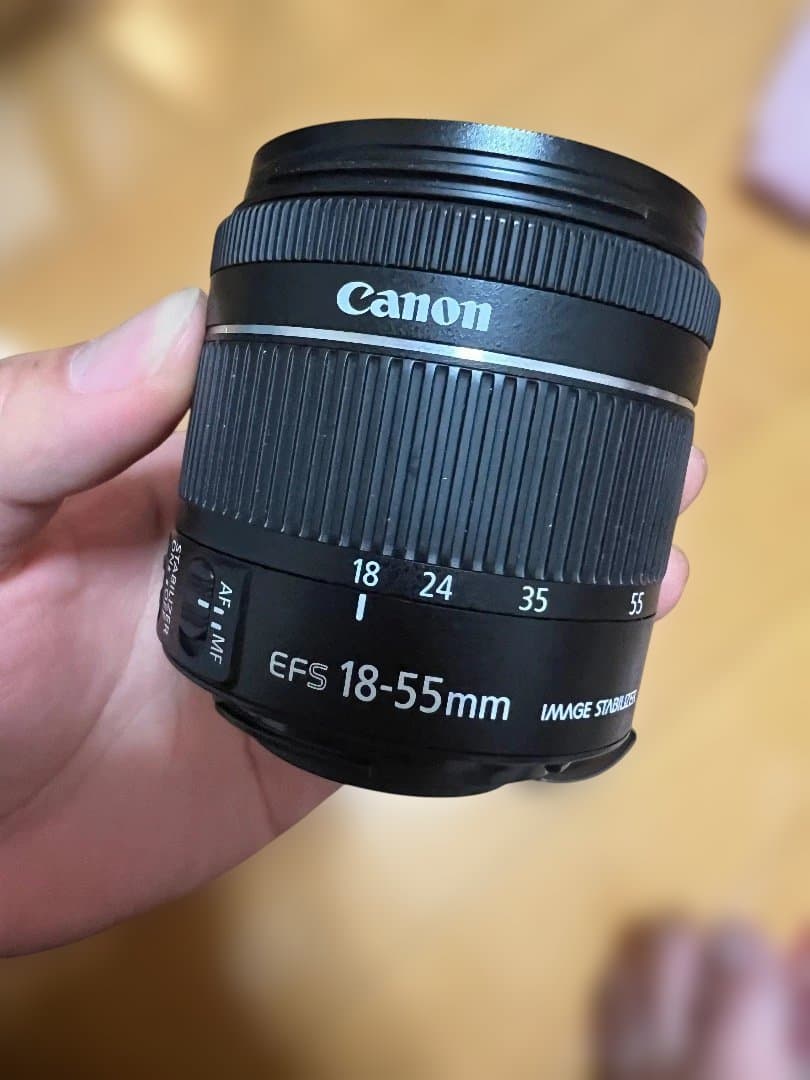 レンズ(ズーム) Canon EF-S 18-55mm f4-5.6 IS STM