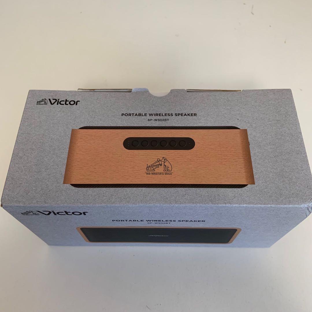 Victorポータブルワイヤレススピーカー　SP-WS02BT　新品未使用品です