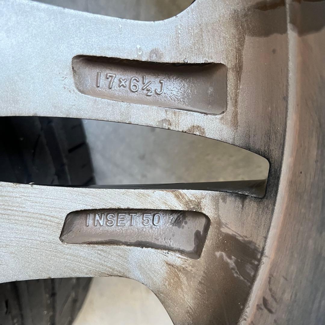 送料込 ZC33 スイフトスポーツ 純正アルミ 4本セット195/45R17