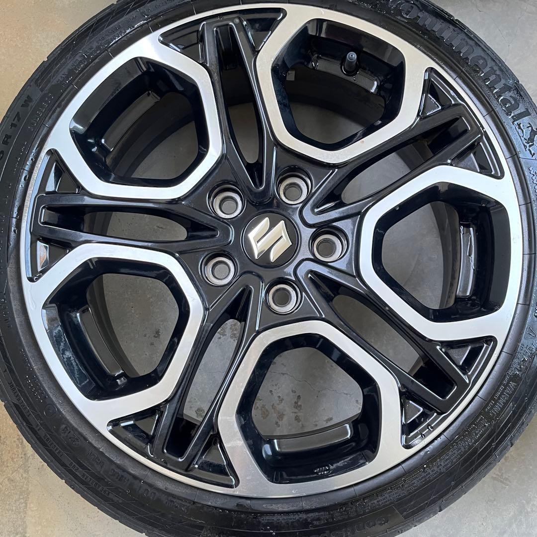 送料込 ZC33 スイフトスポーツ 純正アルミ 4本セット195/45R17