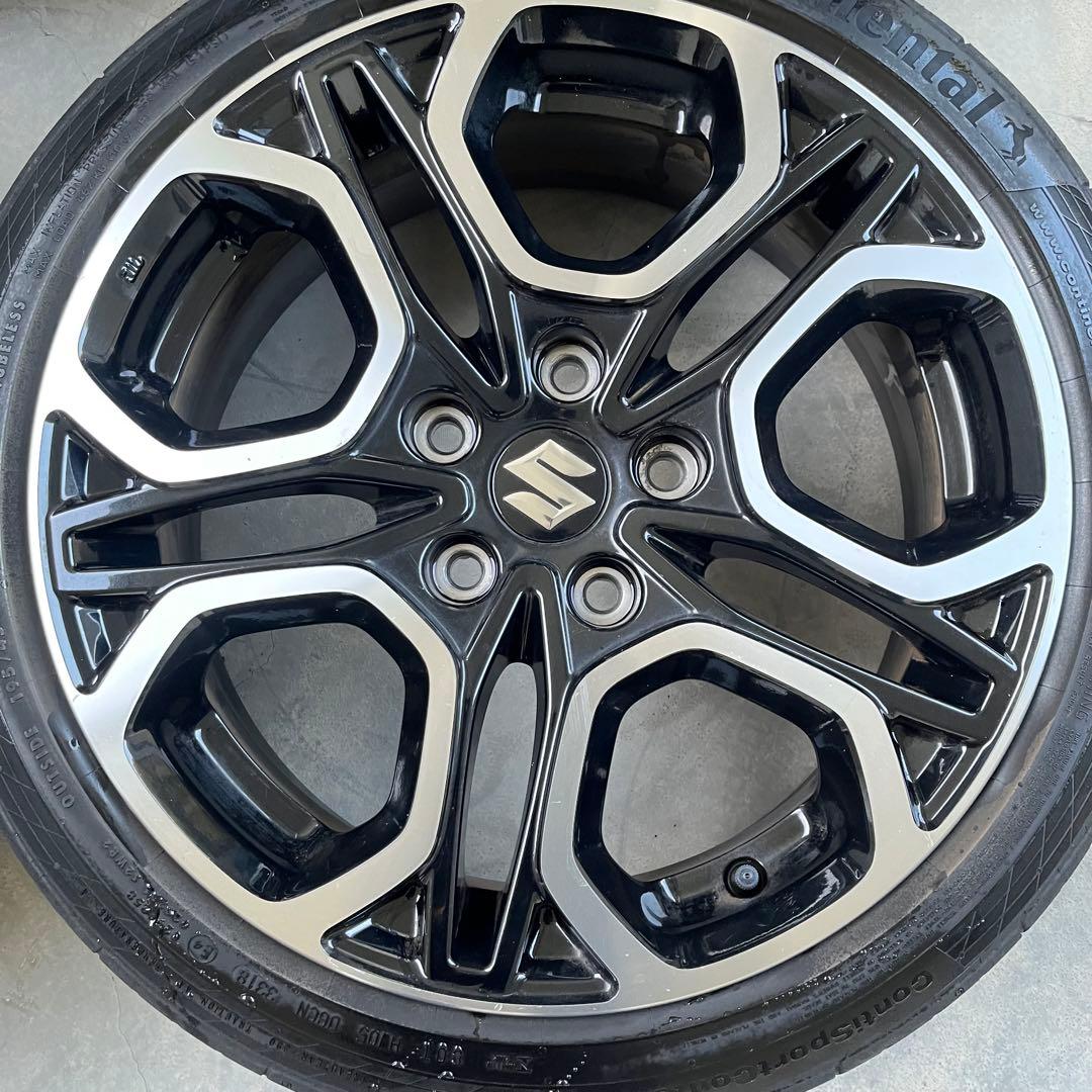 送料込 ZC33 スイフトスポーツ 純正アルミ 4本セット195/45R17